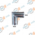 EU - 90 DEGREE CONNECTORS FOR HOSES Ø 20 