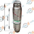 EuroEx - BRAIDED EXHAUST PIPE 40x230