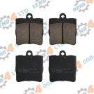 EU - НАКЛАДКИ ЗАДНИ MERCEDES C-CLASS (W203, CL203, S202, S203) E-CLASS (W210) CLK SLK