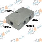 BG - ЧЕТИРИПЪТНИК СПИРАЧНА ТРЪБА М10x1 - M10x1 - M10x1 - М10х1