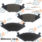 SEAT - НАКЛАДКИ ПРЕДНИ VW GOLF JETTA  PASSAT SANTANA SEAT CORDOBA IBIZA TOLEDO