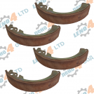 LENO - 4 - REAR BRAKE PADS JAWS KIT MOSKVICH 2141