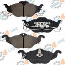 OPEL - НАКЛАДКИ ПРЕДНИ С ДАТЧИК OPEL ASTRA G 1998-2005 ZAFIRA A 1999-2005
