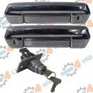LADA - SET FOR FRONT EXTERIOR DOOR HANDLES FOR 2102