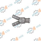 EU - ALUMINUM TEE FOR LPG WITH SINGLE REGULATOR