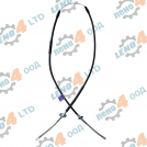 EuroEx - MANUAL BRAKE CABLE LONG LADA NIVA VAZ 2123 CHEVY - 21214 URBAN - 2240 mm. EuroEx