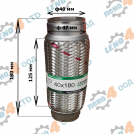 LENO - 4 - BRAIDED EXHAUST PIPE 40x180