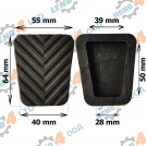 LENO - 4 - RUBBER PEDAL COVER MITSUBISHI 3000 GT ECLIPSE GALANT L200 LANCER MIRAGE OUTLANDER GP-044