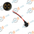EU - Silicone socket for capless bulb 12v5w  