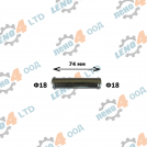 EU - CONNECTOR FOR HOSE Ø 18 mm. x 74mm.