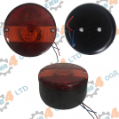 РЕМАРКЕТА - STOP, TURN, TAIL LIGHTS ROUND SHAPE SHAPE -BG