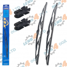 ТОВАРНИ АВТОМОБИЛИ - SET OF 2 GRAPHITE WINDSHIELD WIPERS  28''/70cm FOR CARGO VEHICLES R.B.W. - SEGER