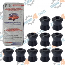LADA NIVA - TAMPON REACTIVE ROD KIT 10 Pcs. LADA NIVA VAZ 2121 RUSSIAN RTI