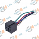 EU - PVC socket for headlamp with 4 cables